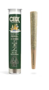 Photograph of product: Gluetopia (H) - 0.75g Pre-Roll - Retail