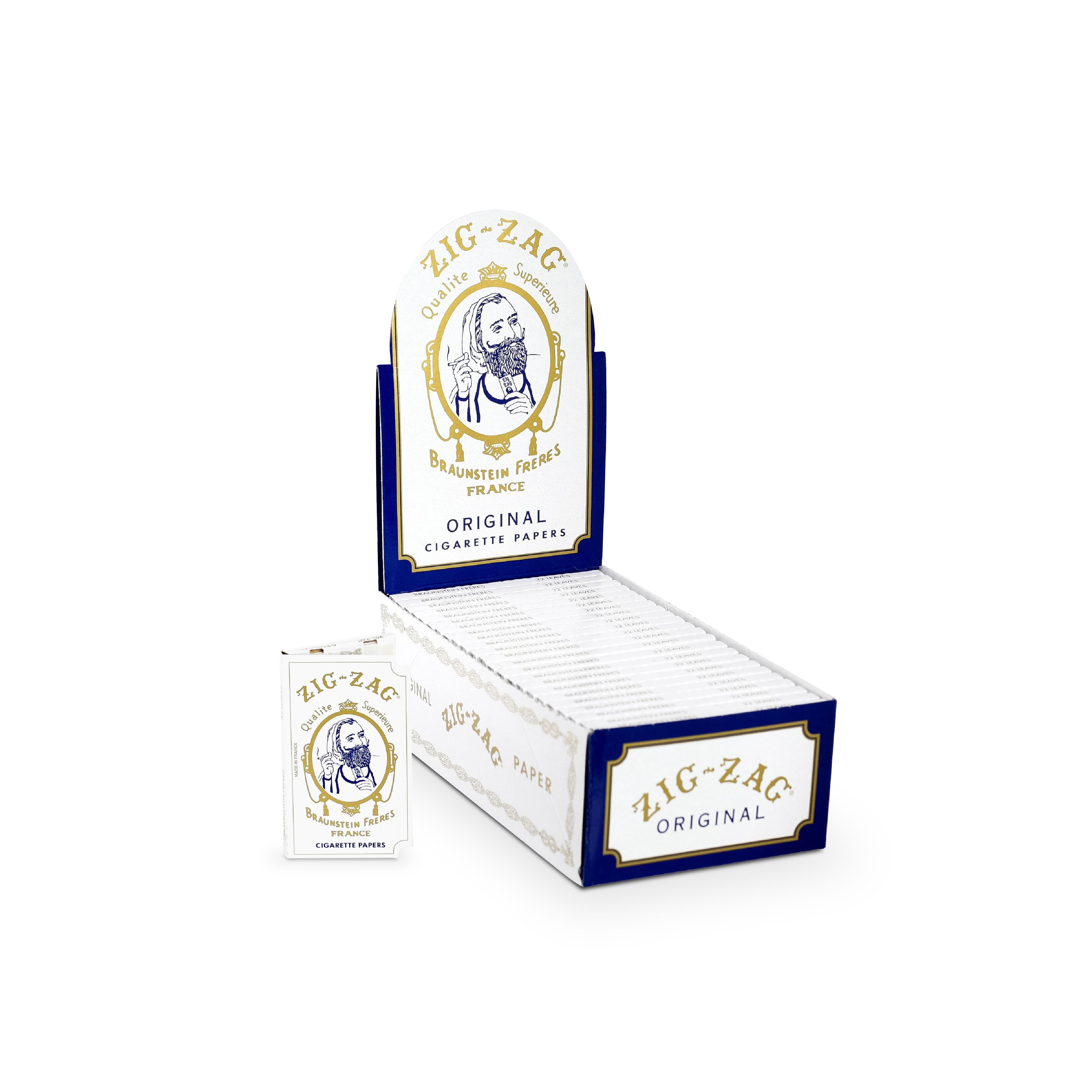 Photograph of product: papers ZZ ORIGINAL WHITE by Zig Zag