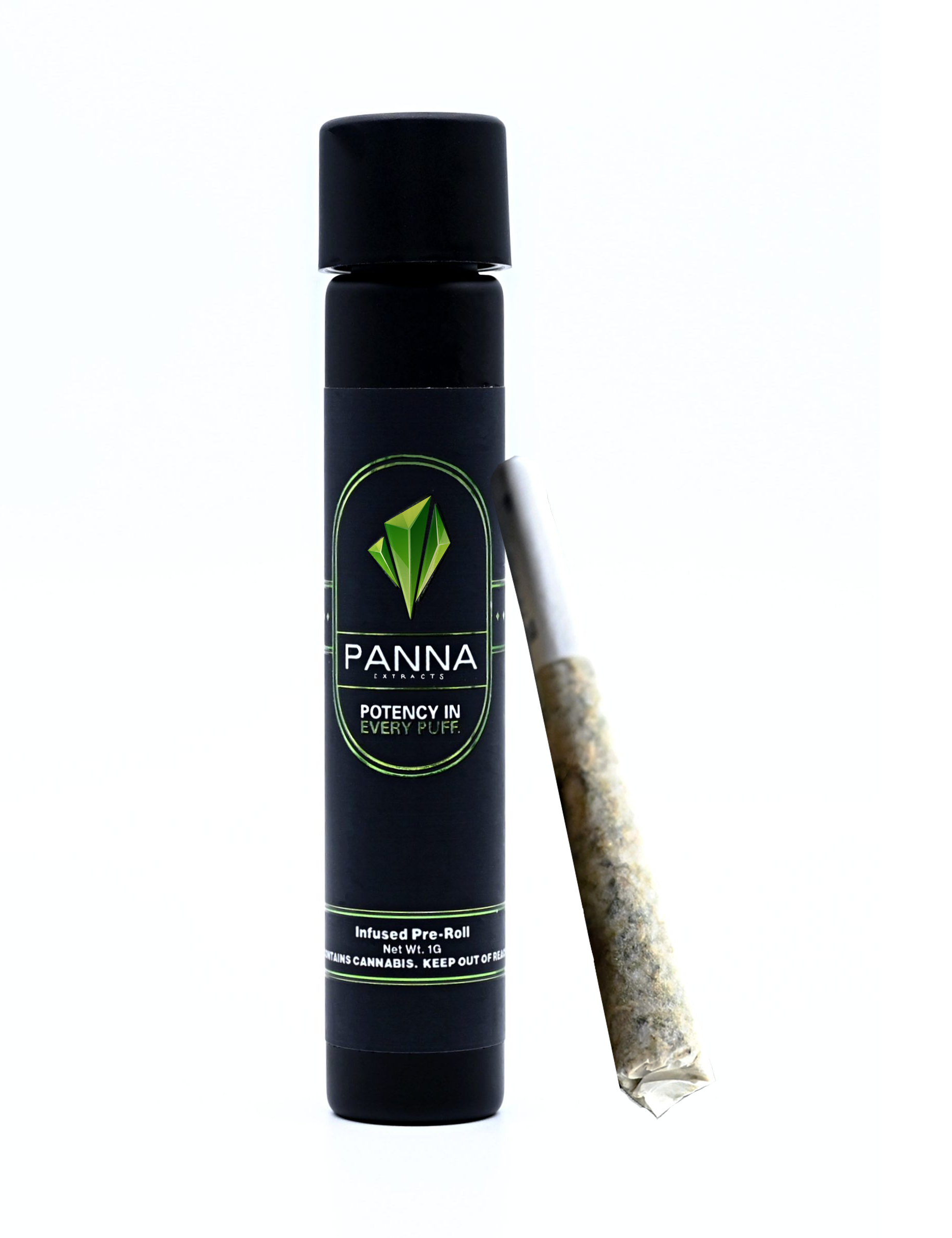 Photograph of product: Panna Desert Fire Diamond Infused Preroll