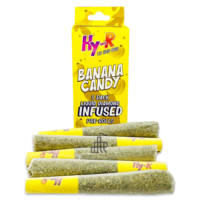 Photograph of product: Banana Candy | Infused | 5pk