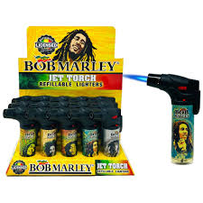 Photograph of product: Bob Marley Jet Torch Lighter - 21097
