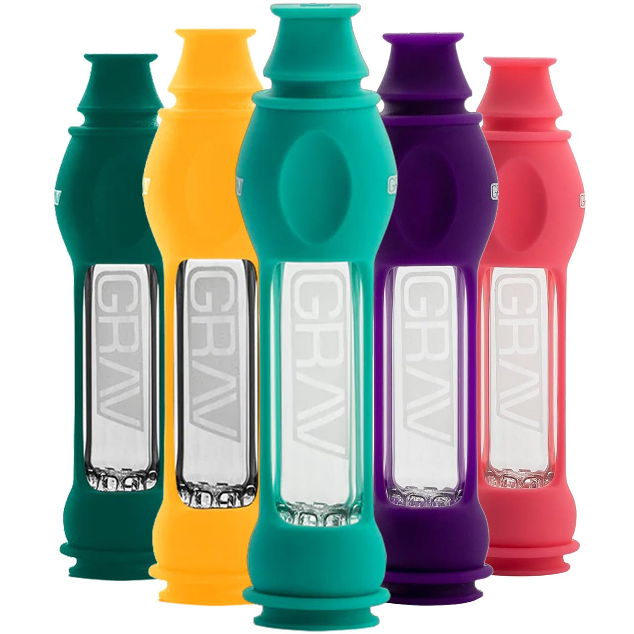 Photograph of product: GRAV | 16mm OctoTaster with Silicone Skin | Assorted Colors
