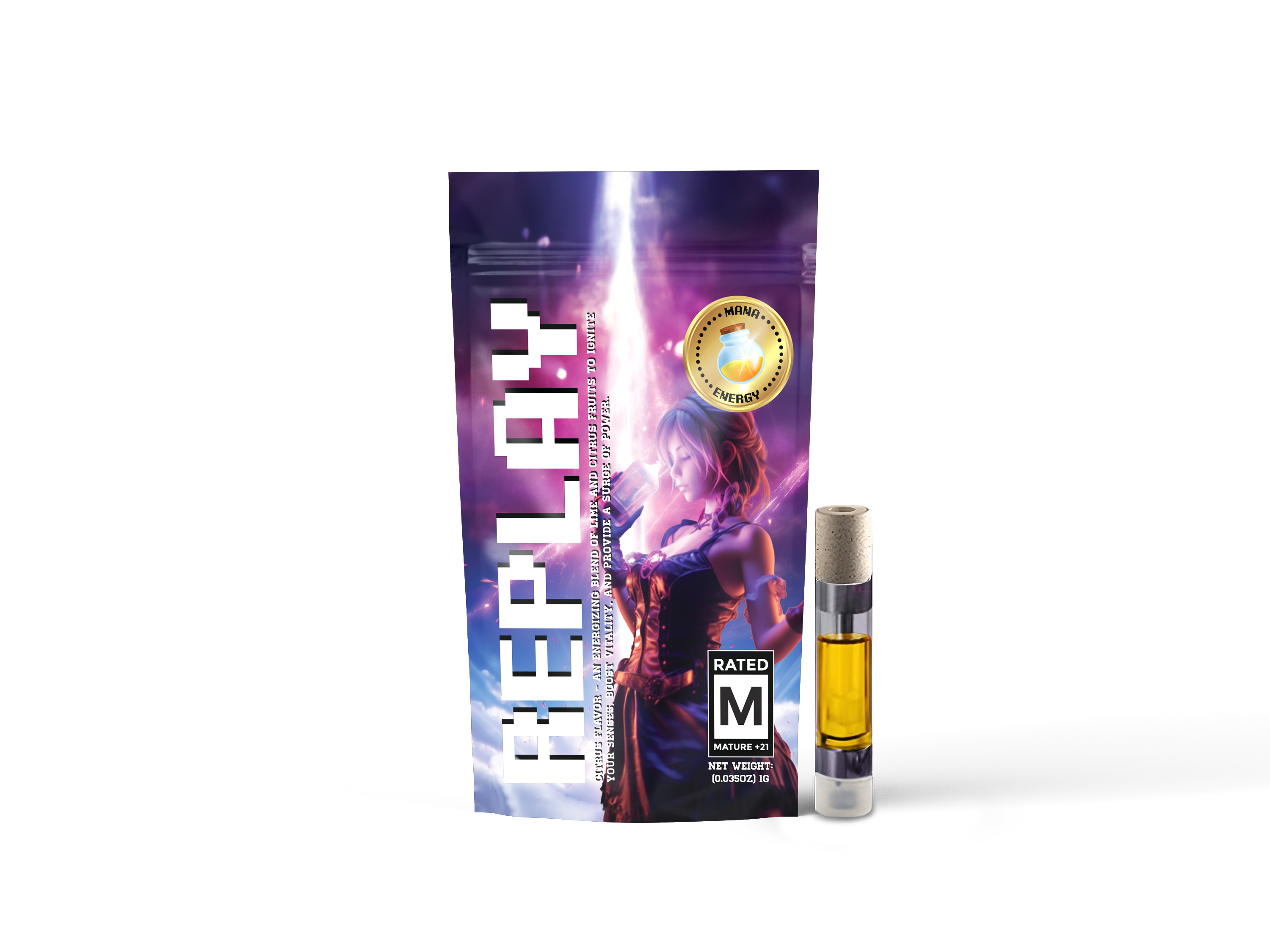 Photograph of product: Mana | Distillate 510 Cart | 1g