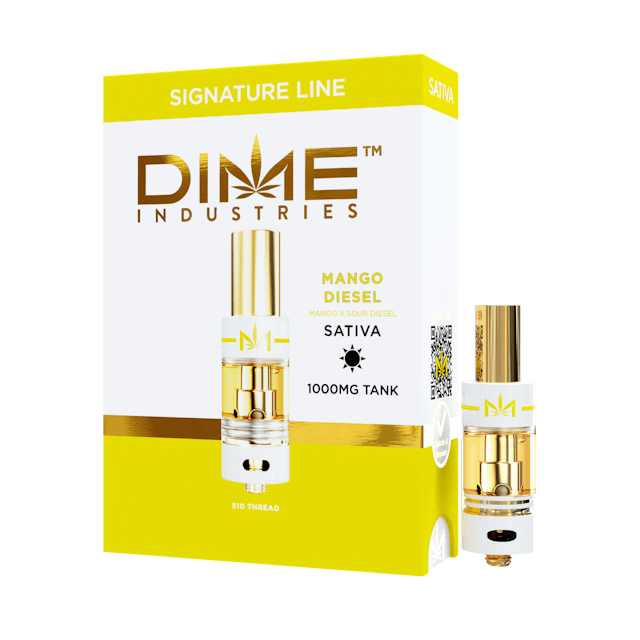 Photograph of product: Mango Diesel | 1g Cartridge - 