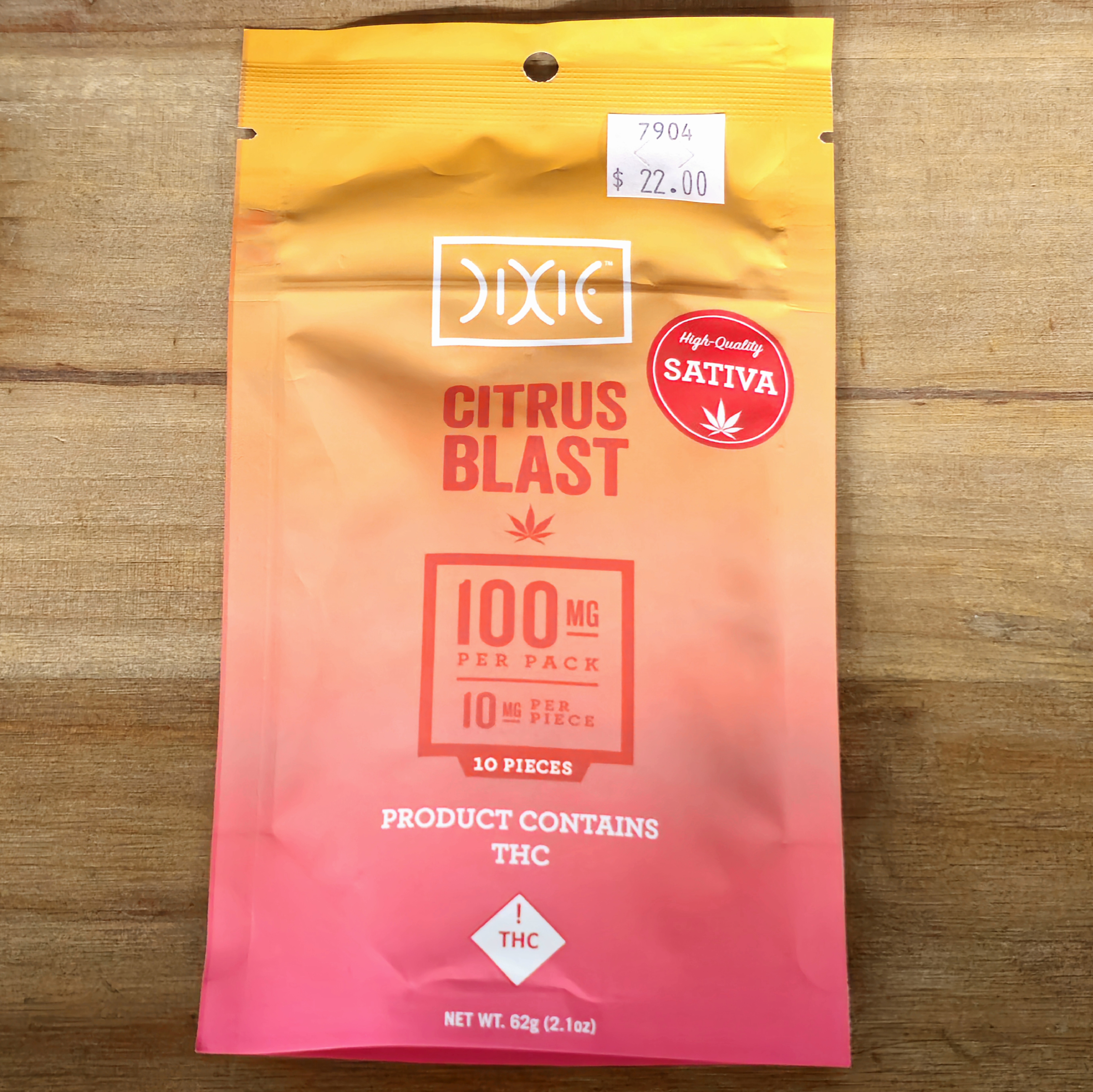 Photograph of product: DIXIE | Citrus Blast | 100MG | 7904