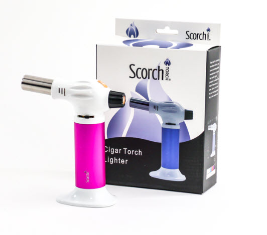 Photograph of Product: Single Flame Gun Lighter - 6.75in - Assorted Colors