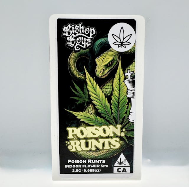 Photograph of product: Poison Runtz 5pk - 