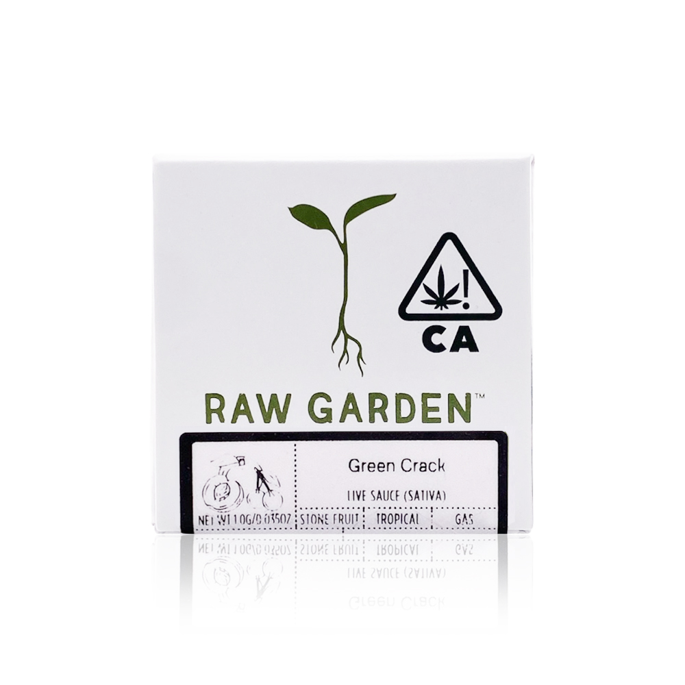 Photograph of product: Concentrate - Green Crack - Live Sauce - 1G