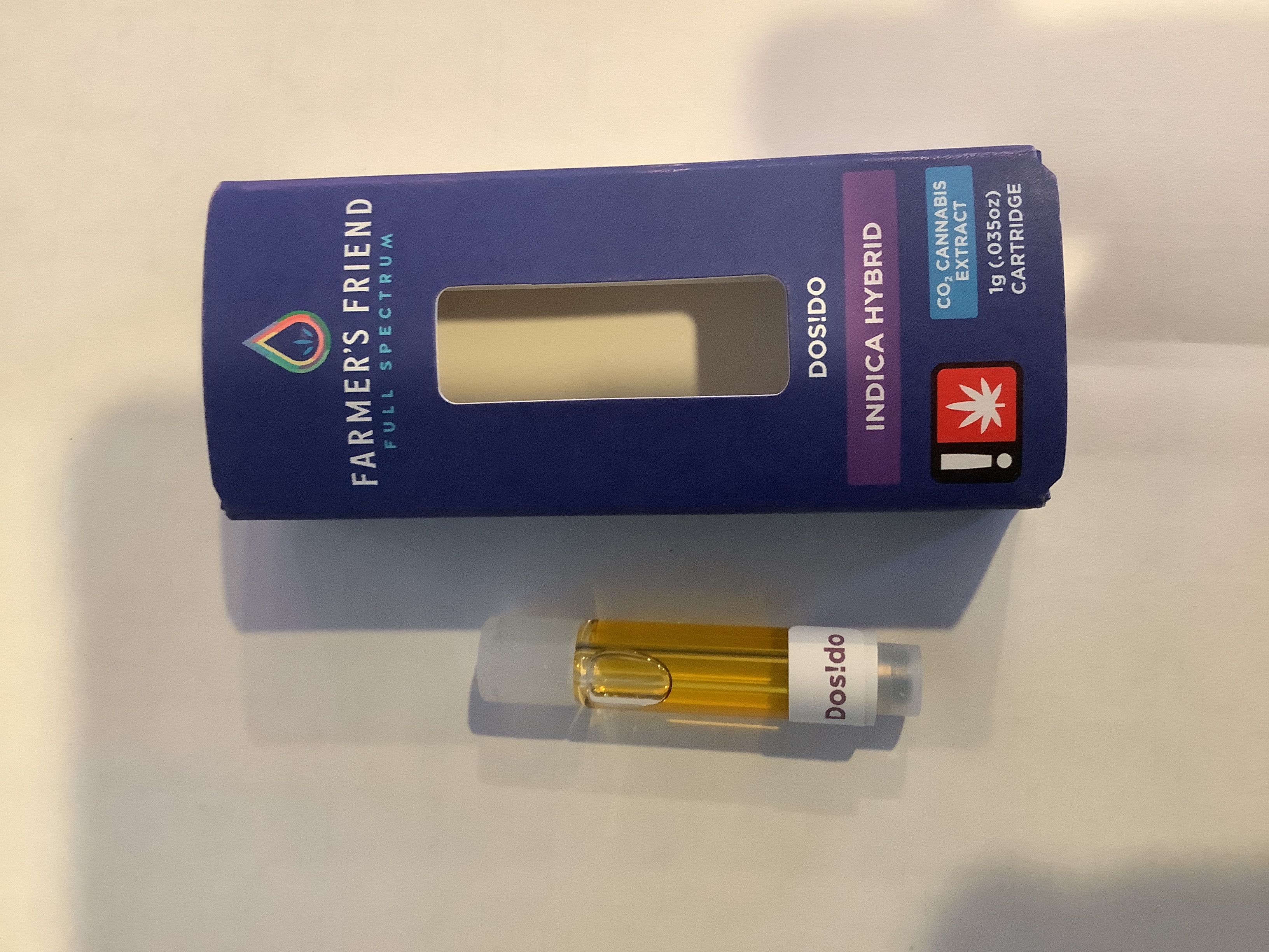 Photograph of product: Farmer's Friend Extracts - DOS!DO - CO2 Cartridge - (1g) - I