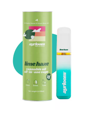 Photograph of product: Ayrloom AU | Vape 1g AIO | Lime Haze