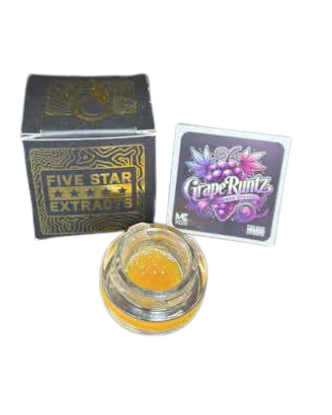 Photograph of product: Five Star Extracts | Grape Runtz Cured Badder