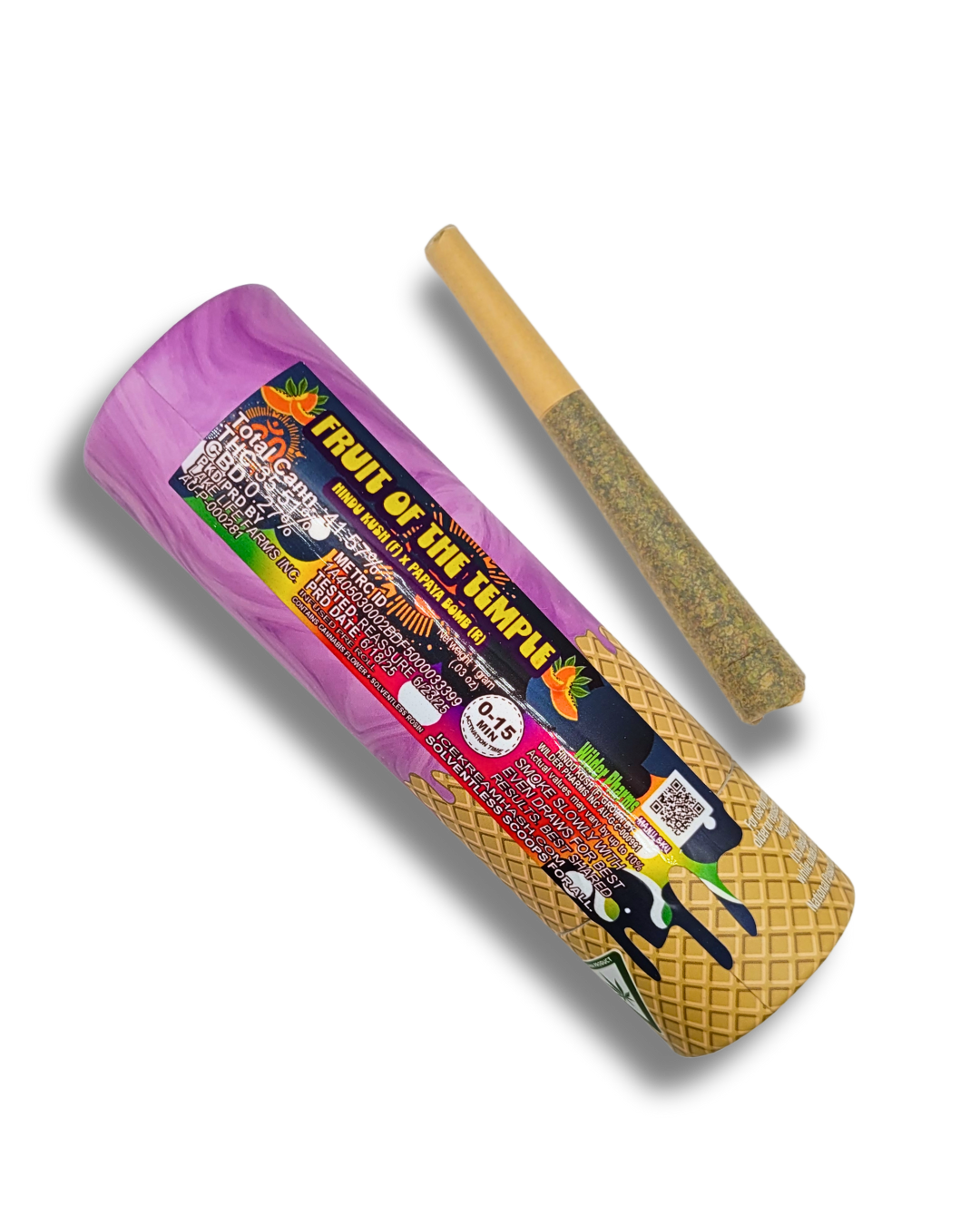 Photograph of product: IKHCO | Fruit of the Temple | Rosin Infused PRJ | 1g