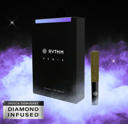 Photograph of product: BLUEBERRY KUSH (INFUSED) - 5 PACK - 2.5G - RYTHM REMIX - 2.5 G