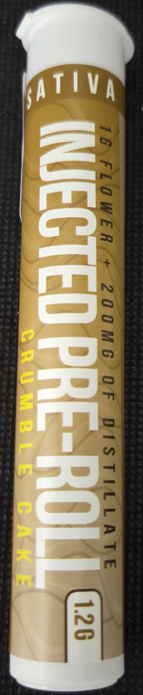 Photograph of product: Distro 10 - Crumb Cake - Infused Preroll