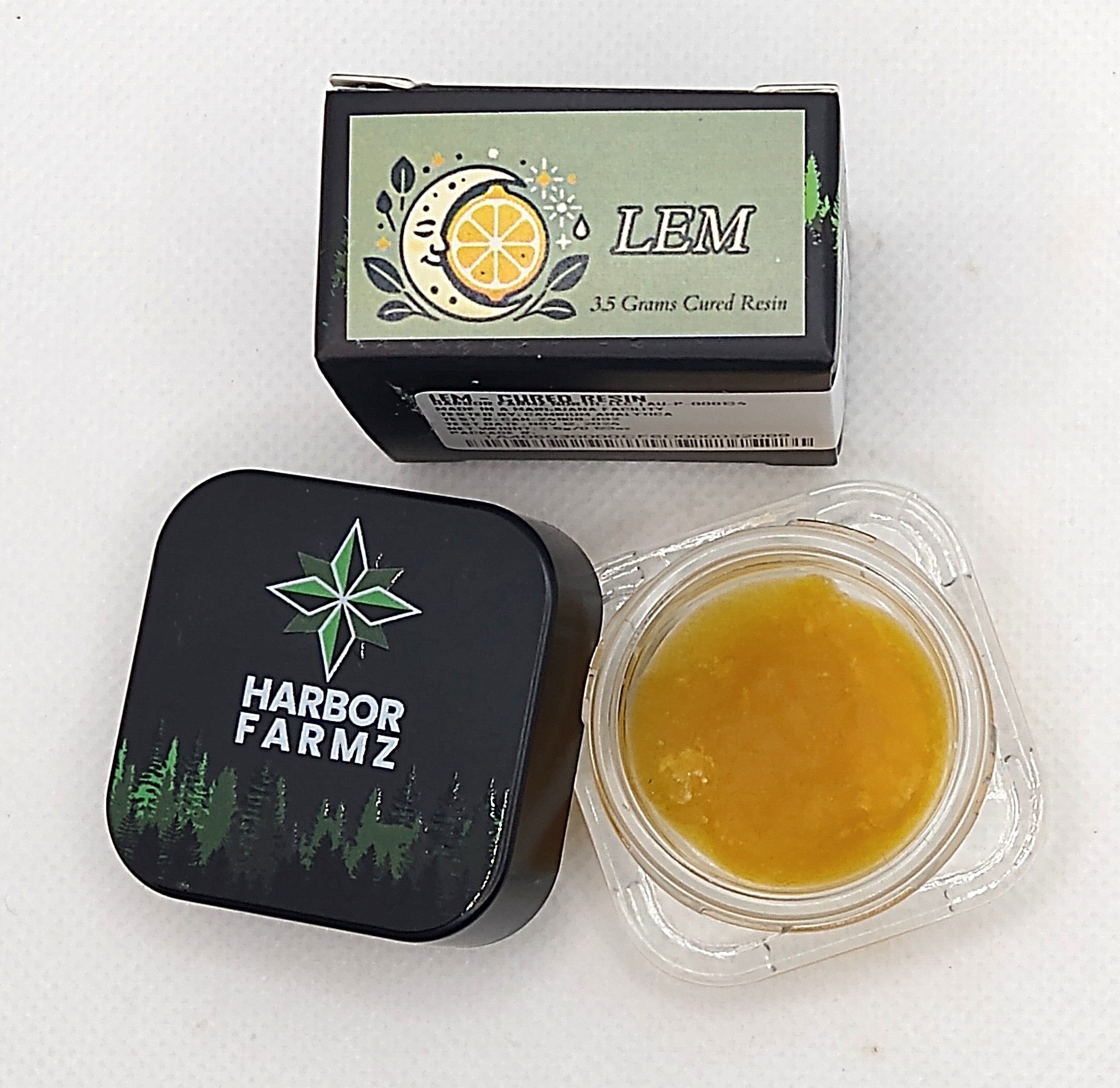 Photograph of product: Harbor Farmz | LEM | Live Resin Concentrate Oui'd