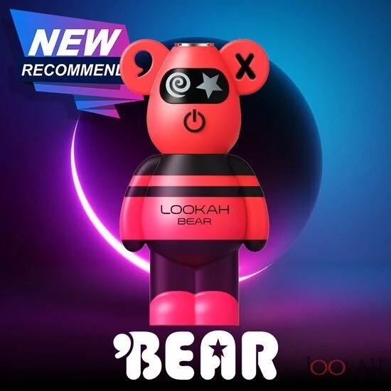 Photograph of product: Lookah | Bear 510 Vape Battery- Red $35