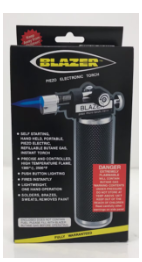 Photograph of product: Blazer Piezo Electric Torch
