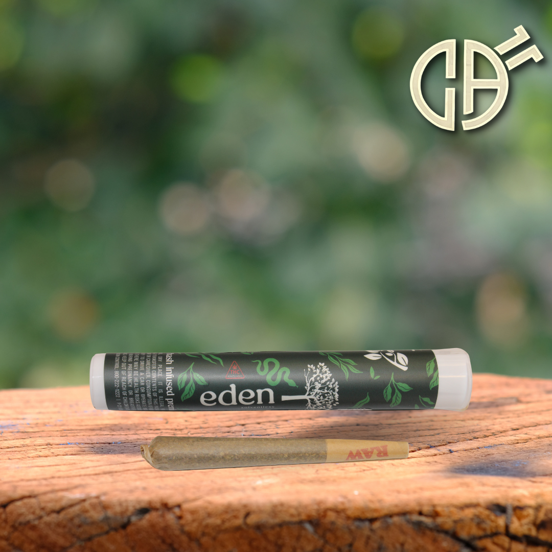 Photograph of product: Eden | GMO Jam Bubble au chocolat infused Pre-roll