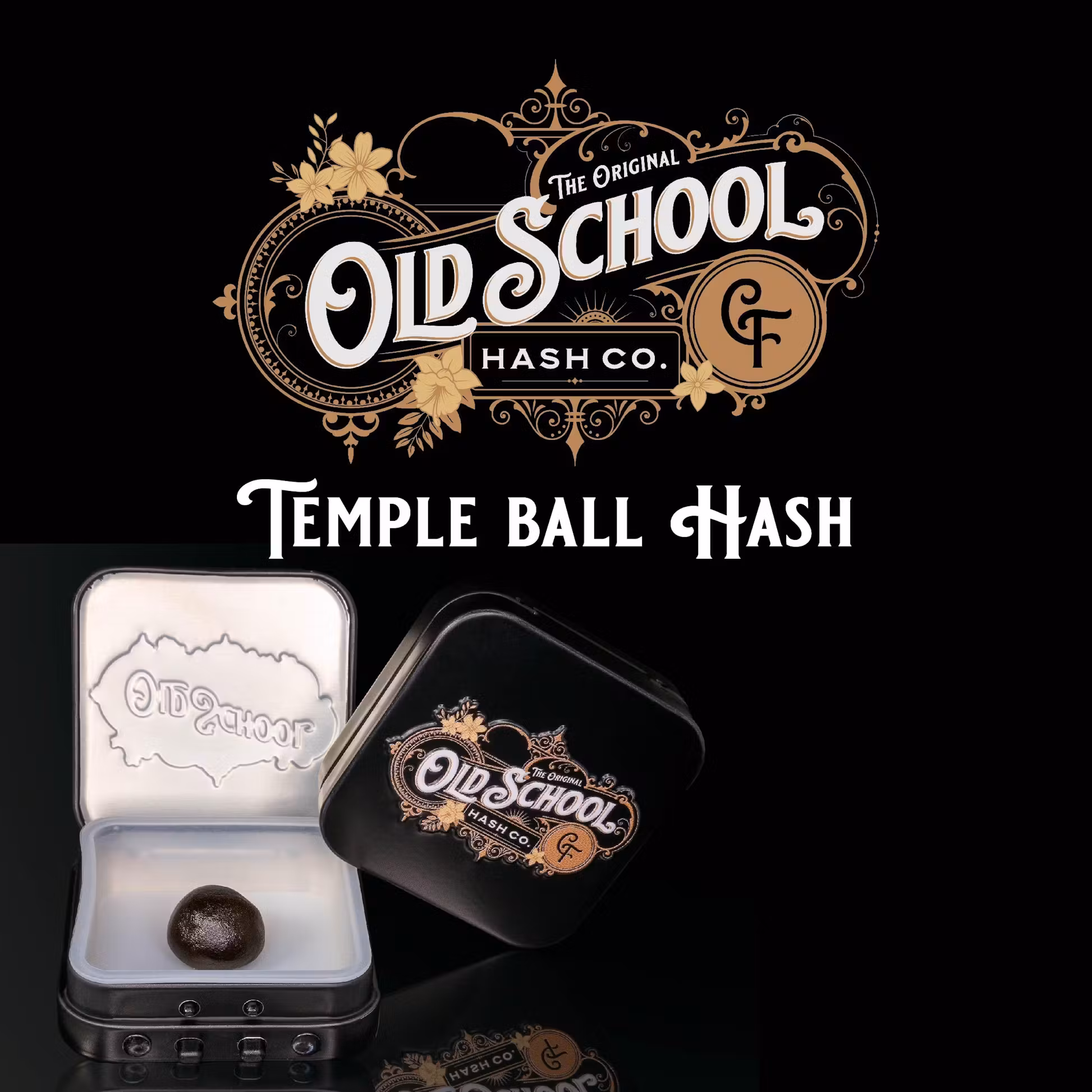 Photograph of product: OLD SCHOOL | TEMPLE BALL au chocolat | 1G | GG4