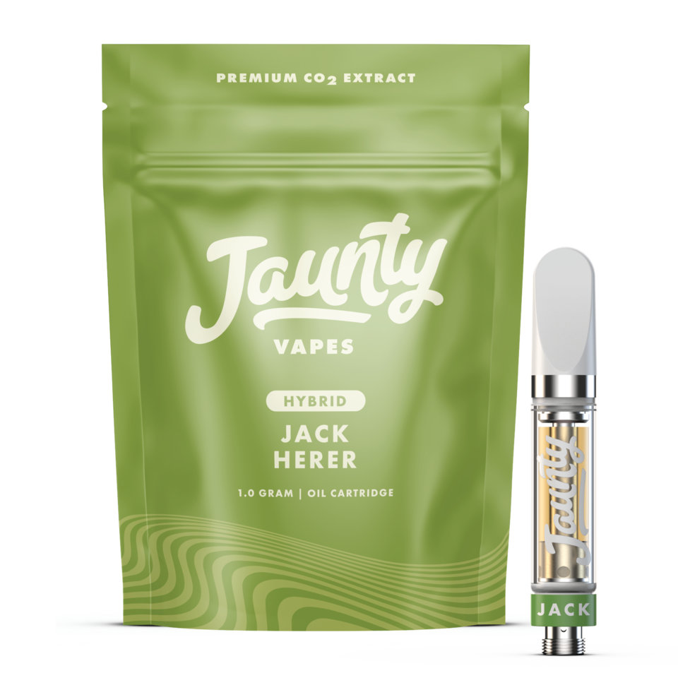 Photograph of product: Jaunty - Jack Herer 510 Vape Cart ( Oui'd Hybrid )
