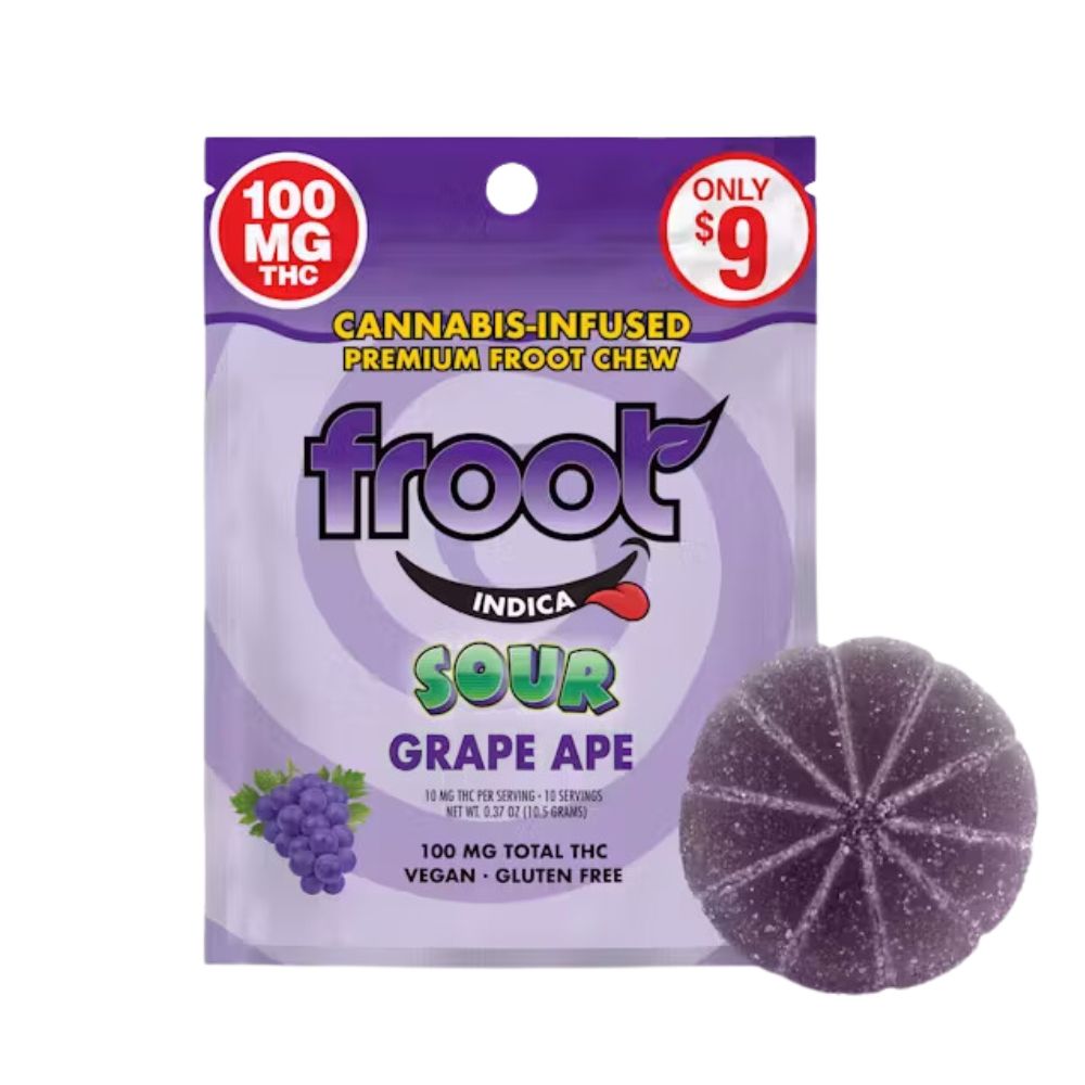 Photograph of product: SOUR GRAPE - FROOT