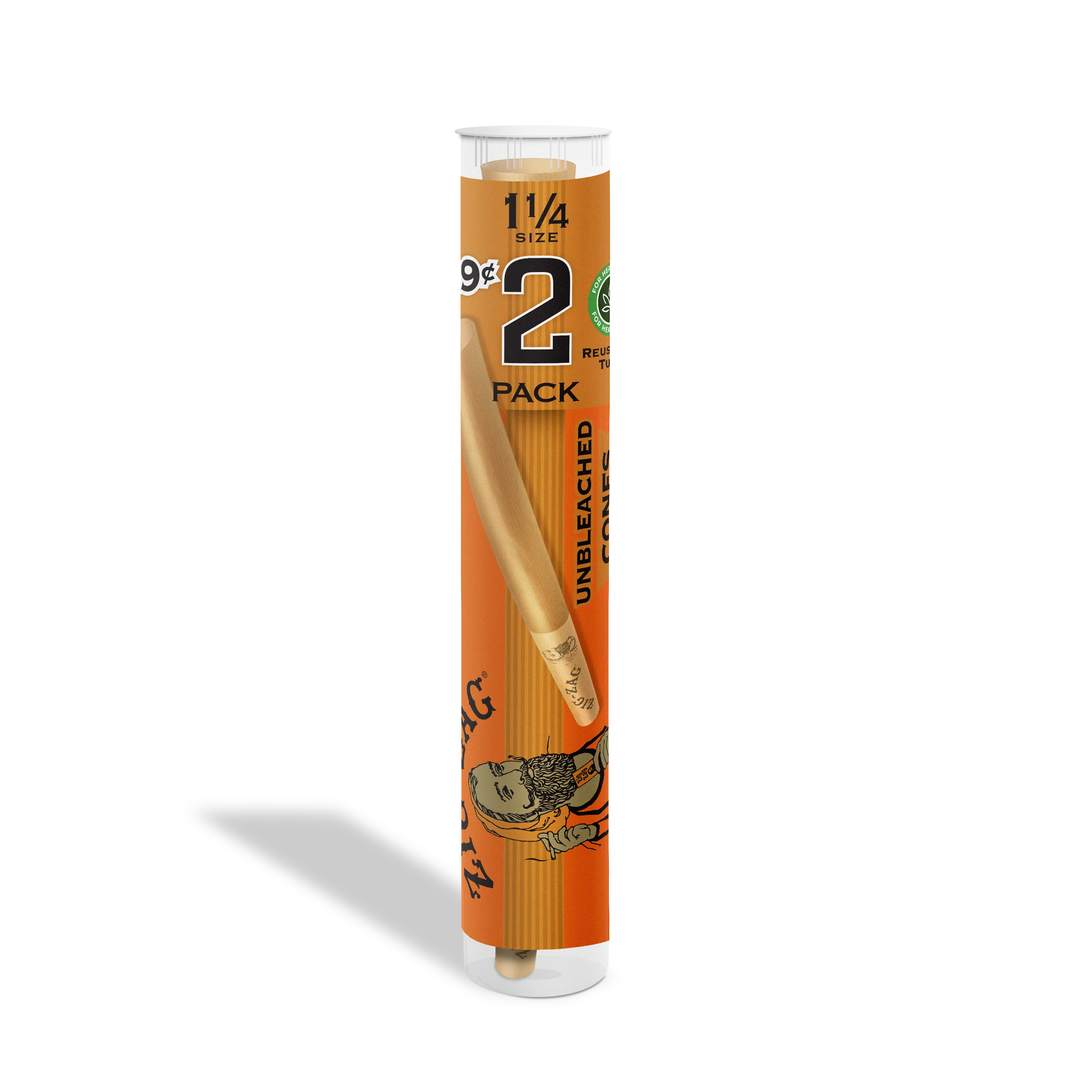 Photograph of product: ZIG ZAG CONES 1 1/4 2 PACK 6820