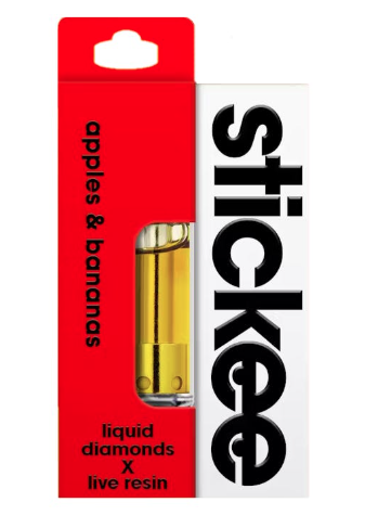 Photograph of product: Stickee LR x LQD Vape - Apples & Bananas