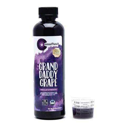 Photograph of product: Beverage Grand Daddy Grape - 100mg - AYR - CannaPunch of Nevada