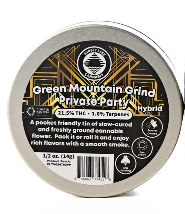 Photograph of product: Private Party | Pre-Ground Flower - 14g