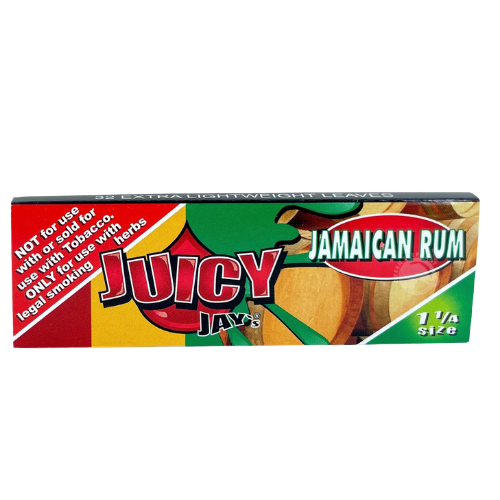 Photograph of product: Juicy Jays Jamaican Rum Flavored Papers 1 