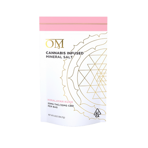 Photograph of product: OM Living | Himalayan Kush Mineral Salt (25mg TH-oui/CBD)