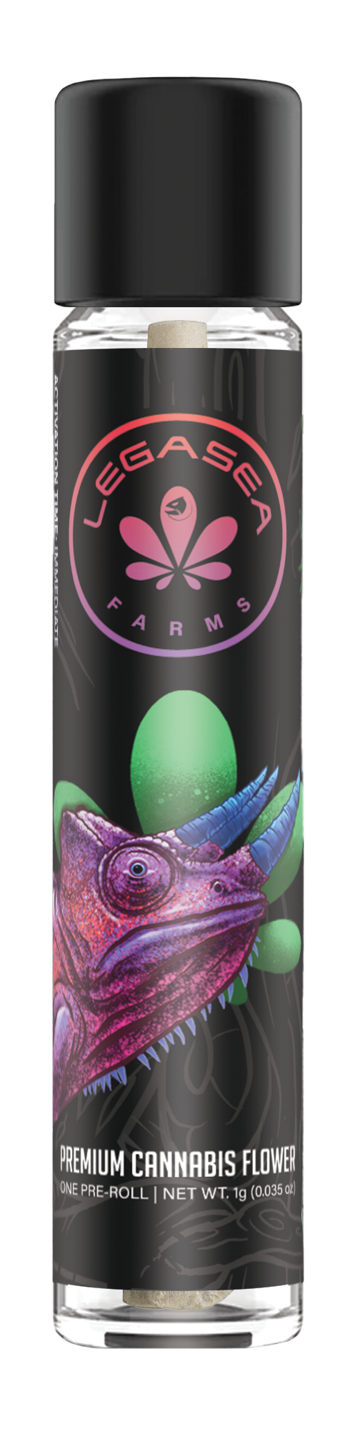 Photograph of product: Grape Gas 1g Pre-Roll