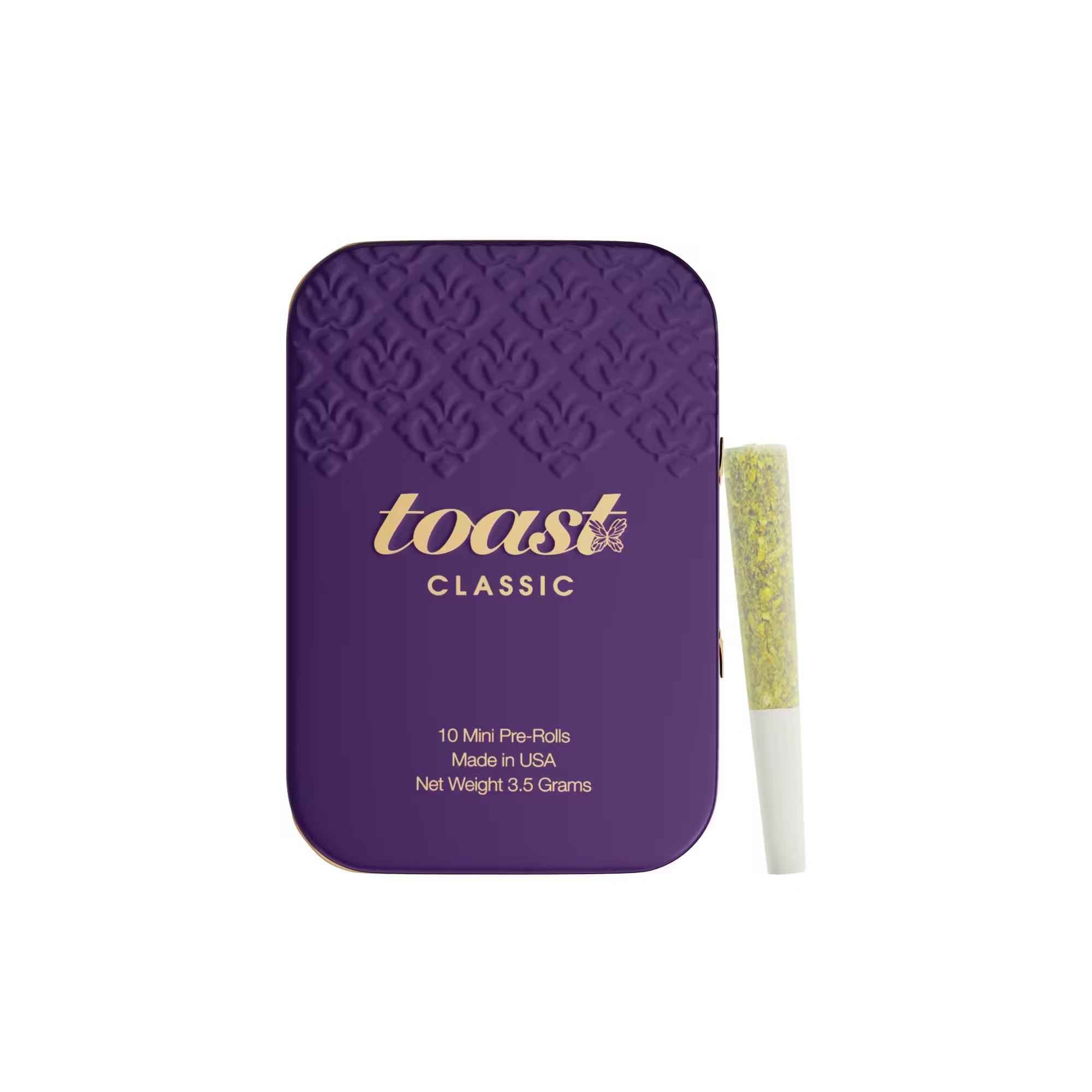 Photograph of product: Toast | Saffron Gelato | Pre-Roll 10 Pack | 3.5g