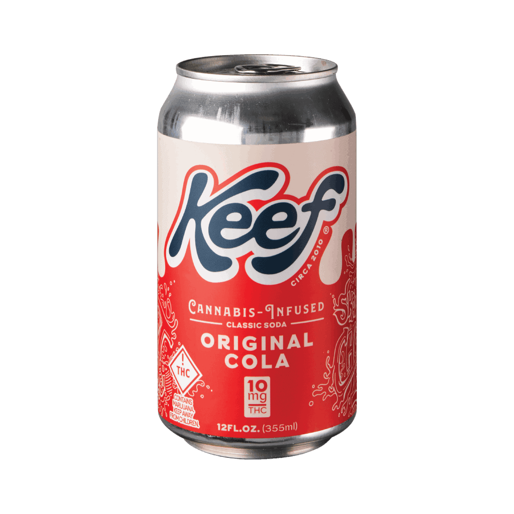 Photograph of product: Original Cola Infused Soda 10mg (1ct) - Keef