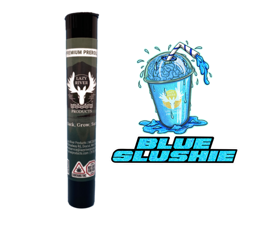 Photograph of product: Blue Slushie Pre-Roll 1g (TAX INCLUDED)