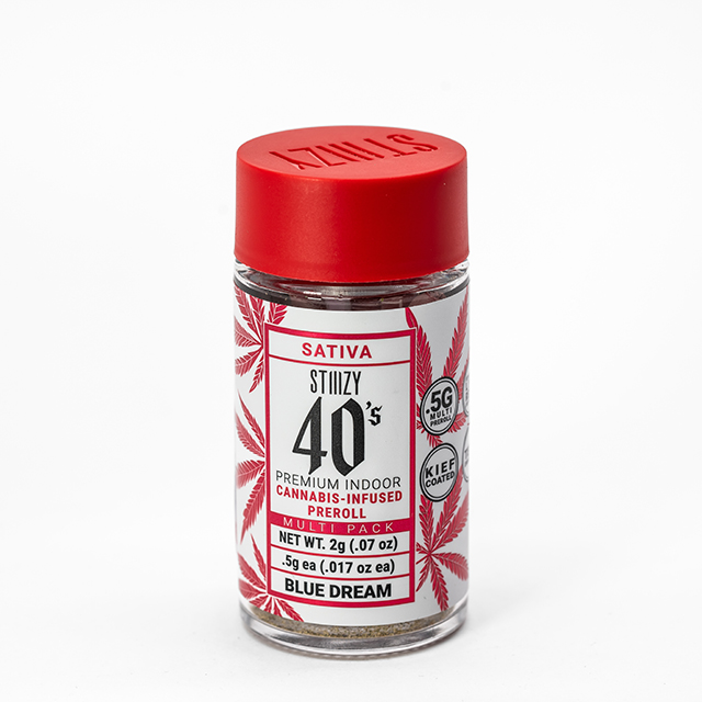 Photograph of product: Blue Dream Infused Pr 4 Pack 0.5g {196}