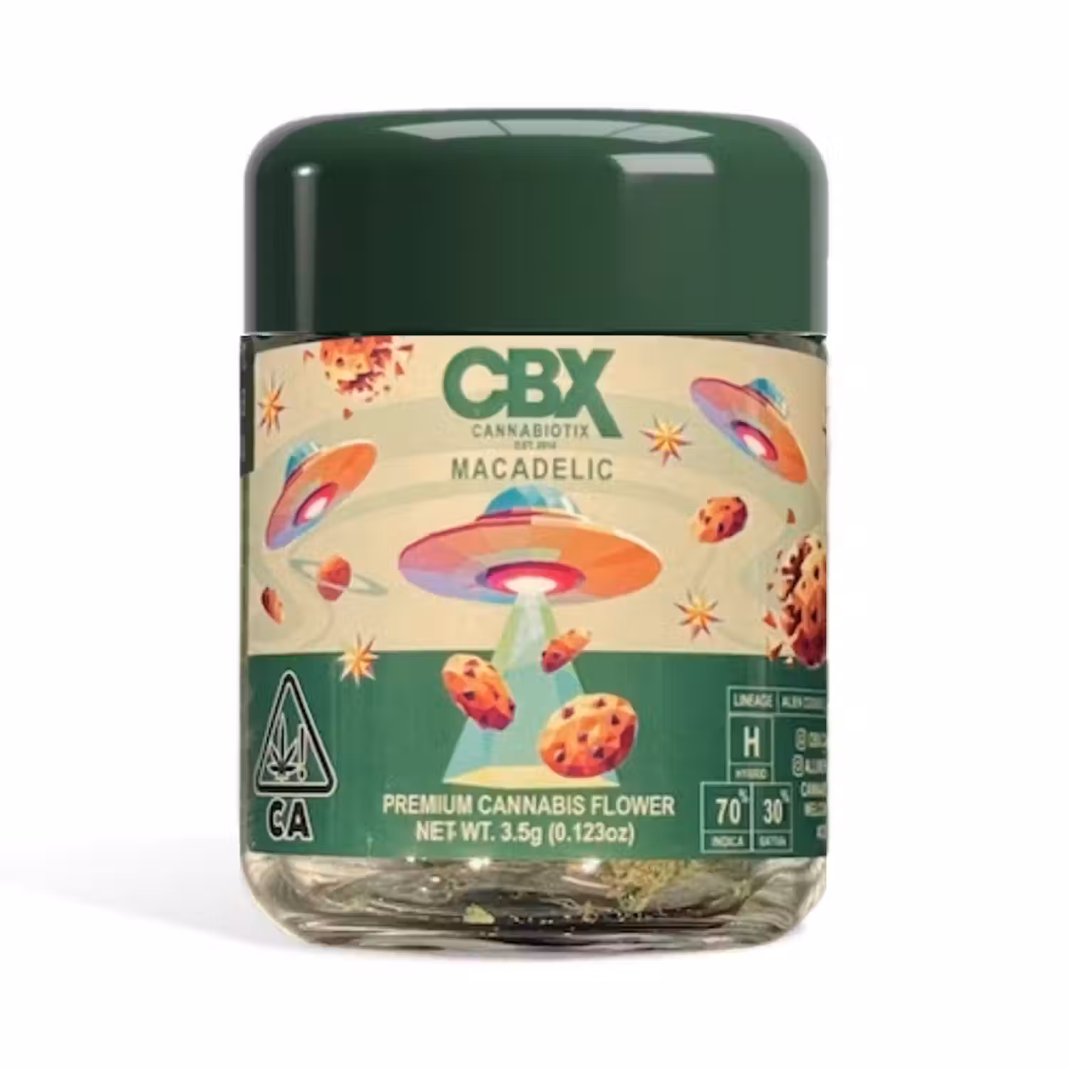 Photograph of product: Macadelic [H] - Flower - 3.5g