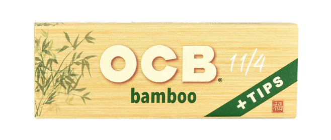 Photograph of product: OCB | Bamboo | 1 1/4 Papers + Tips