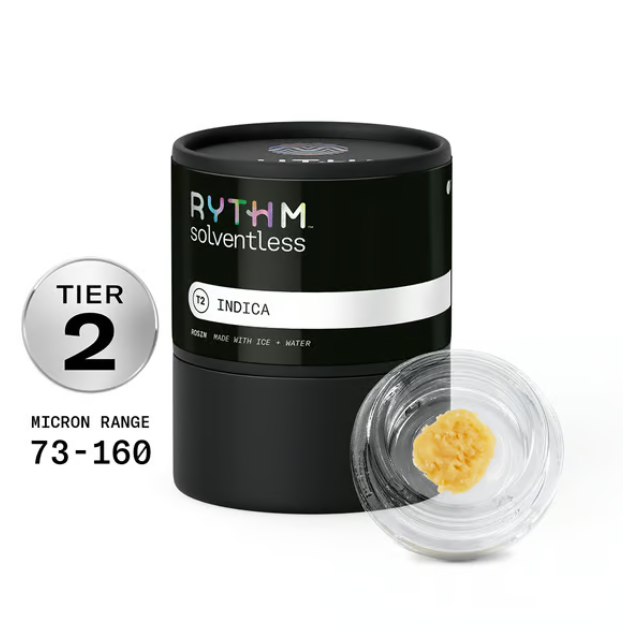 Photograph of product: Rythm Solventless Live Rosin Badder Animal Face (Tier 2) (I)
