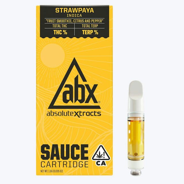 Photograph of Product: Strawpaya | 1g Cart