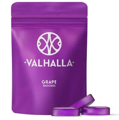 Photograph of product: Grape - Full Spectrum - Soft Lozenges - 10pk/100mg