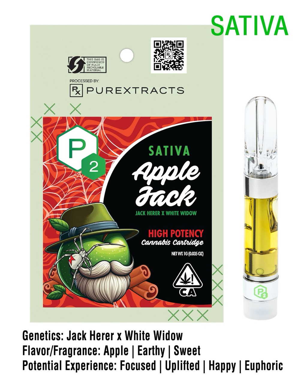 Photograph of product: 1G - CART - APPLE JACK