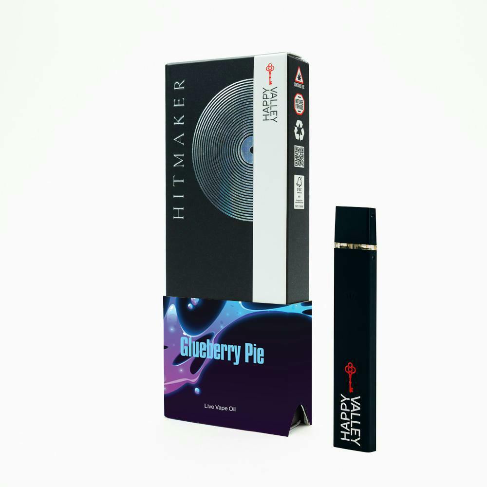 Photograph of product: Glueberry Pie (I) Disposable Vape .5g