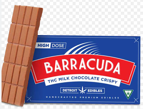 Photograph of product: Detroit Edibles - Crispy Milk Chocolate Bar - 200mg