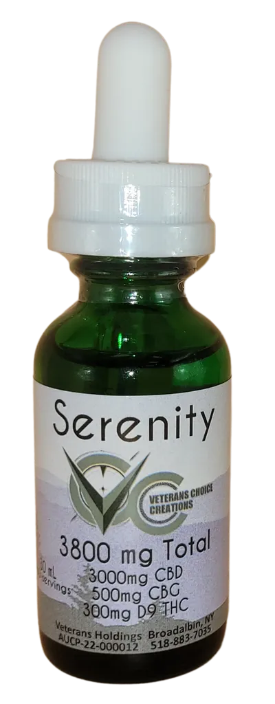 Photograph of Product: Veterans Choice Creations - Serenity - Tincture