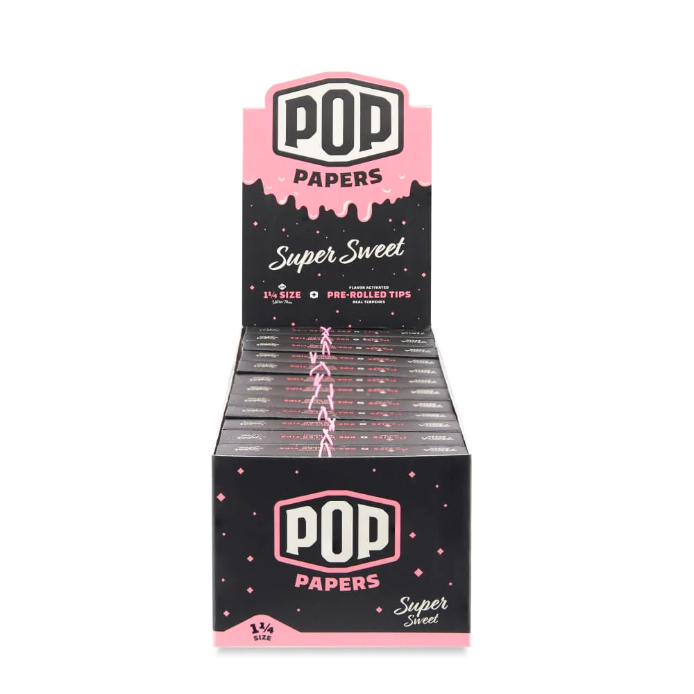 Photograph of product: Pop Papers 1  with Prerolled Flavor Filter Tips