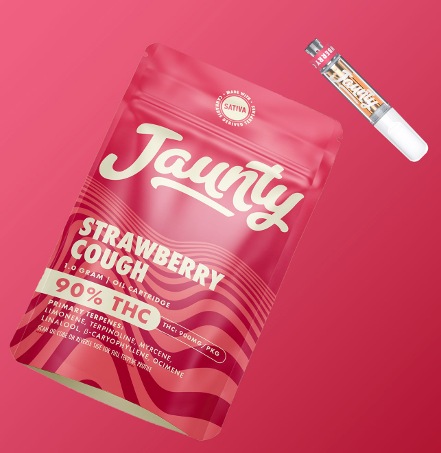 Photograph of product: Strawberry Cough Cartridge [K38]