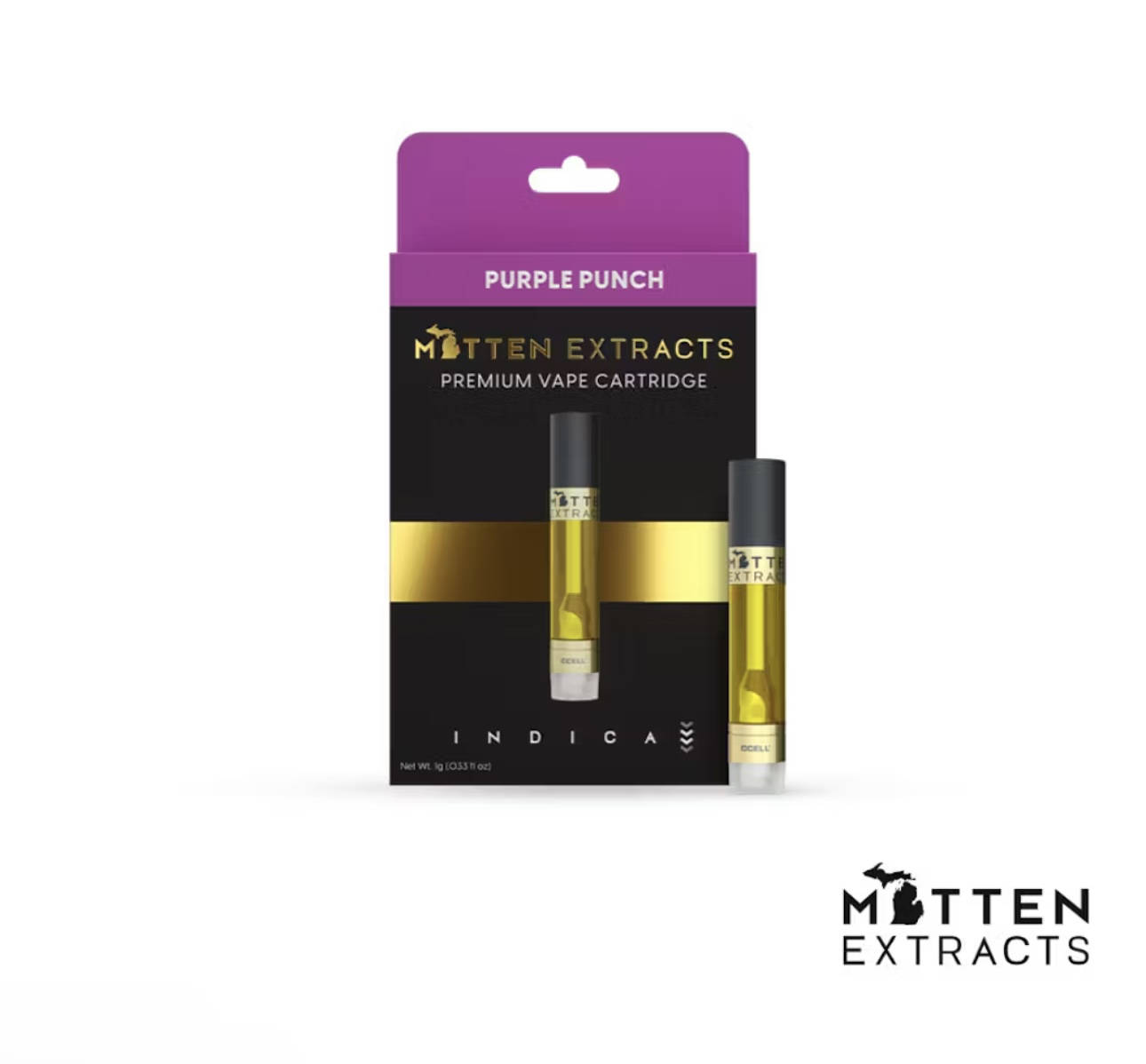 Photograph of product: AU Mitten: Purple Punch Cart (I)