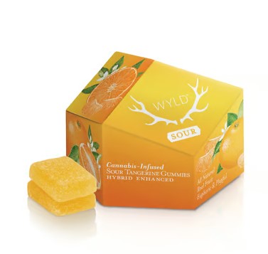 Photograph of product: Gummies | Sour Tangerine | 10x 10mg