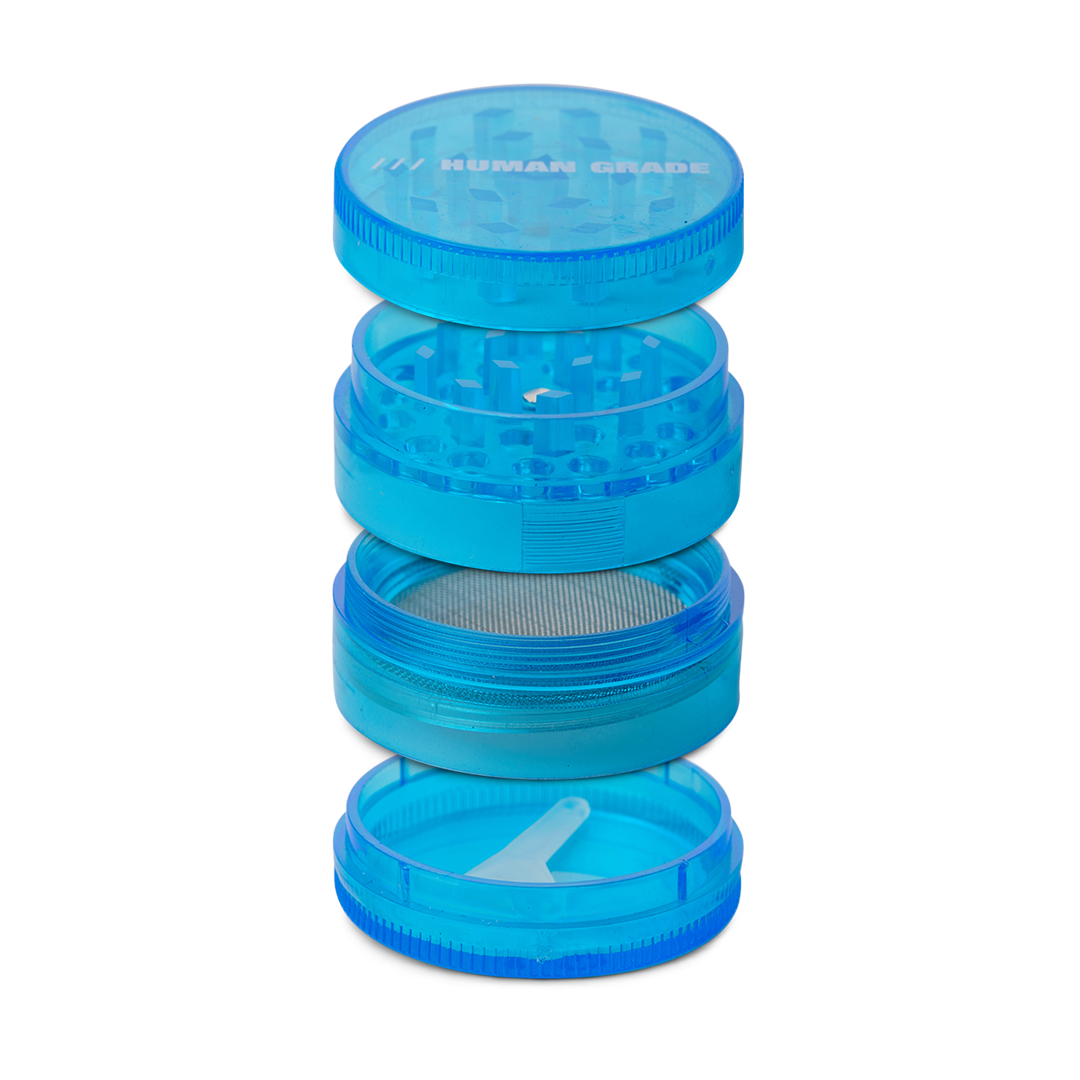 Photograph of product: 4-Piece Plastic Grinder | 2" | Assorted Colors